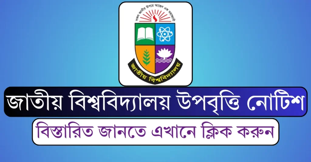 Bangladesh National University Scholarship Notice